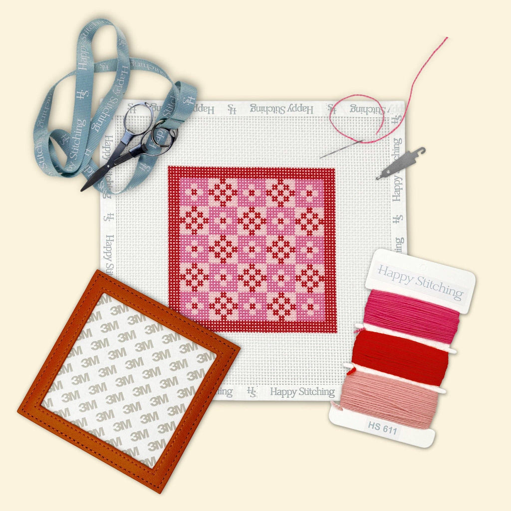 "Sundaze" All-In-One Needlepoint Coaster Kit