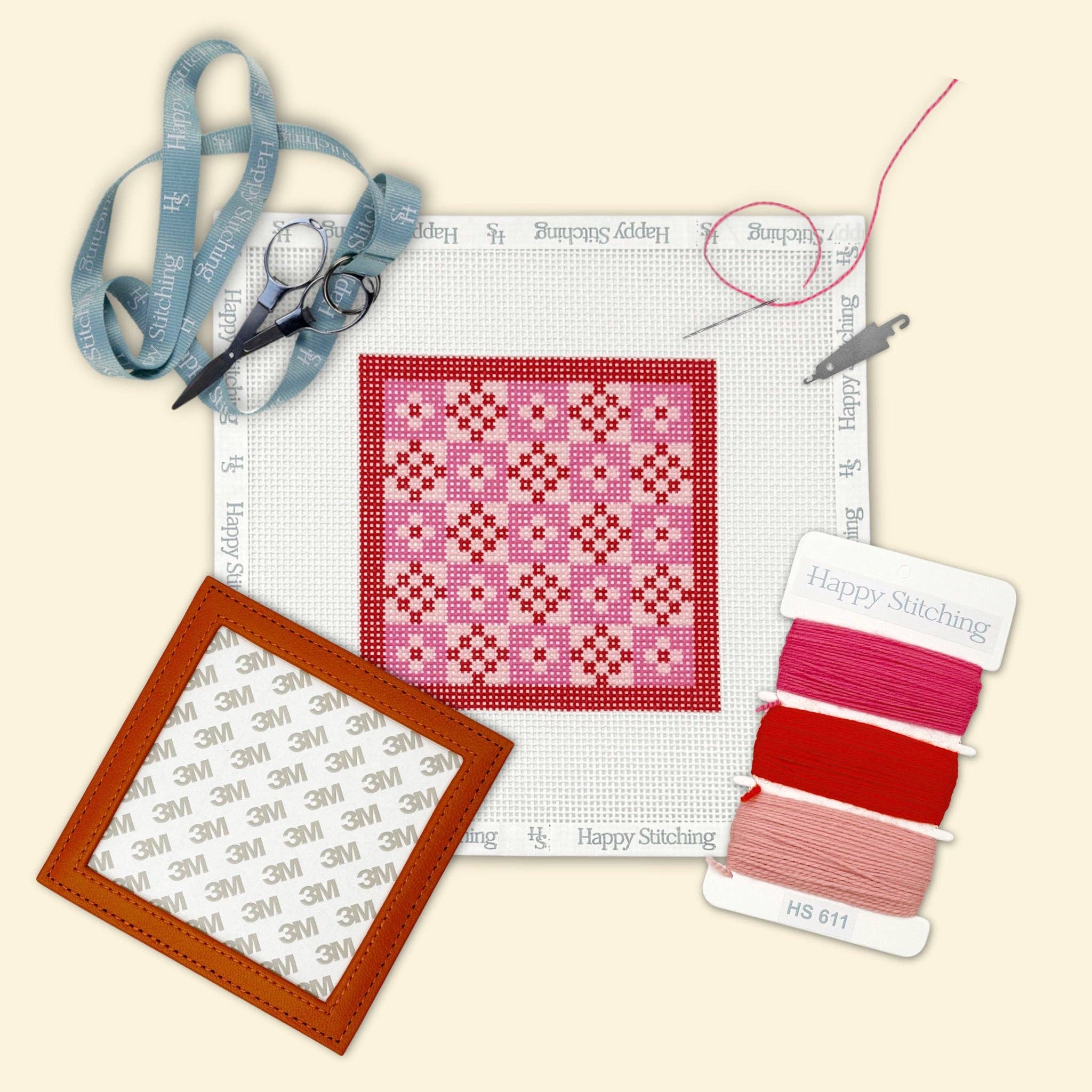 "Sundaze" All-In-One Needlepoint Coaster Kit