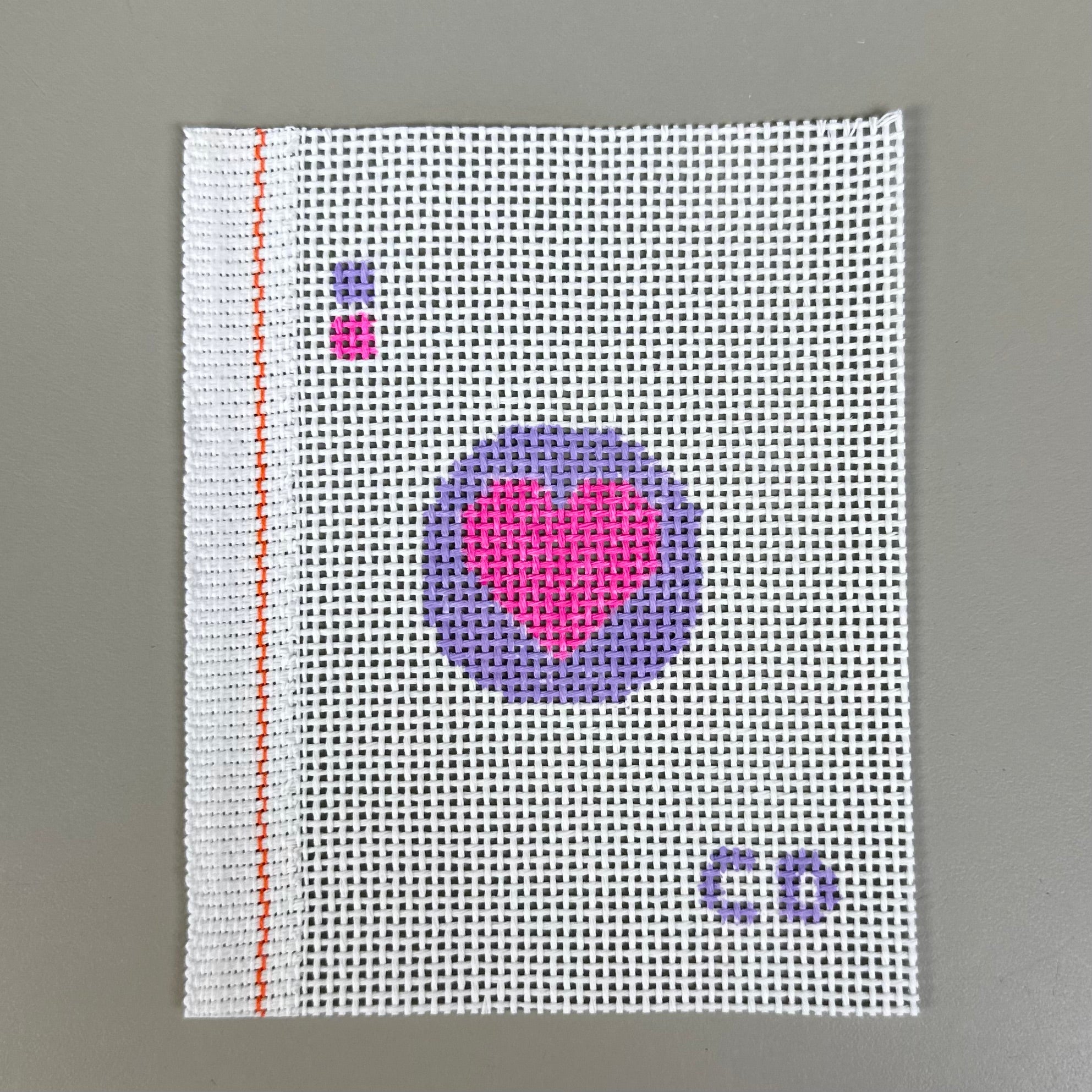 Heart bag charm