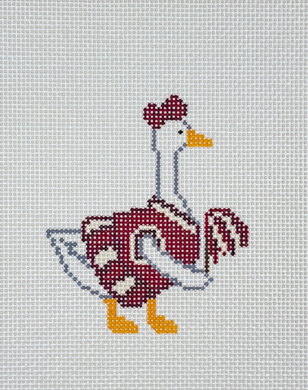 Cheer Goose – Maroon & Cream