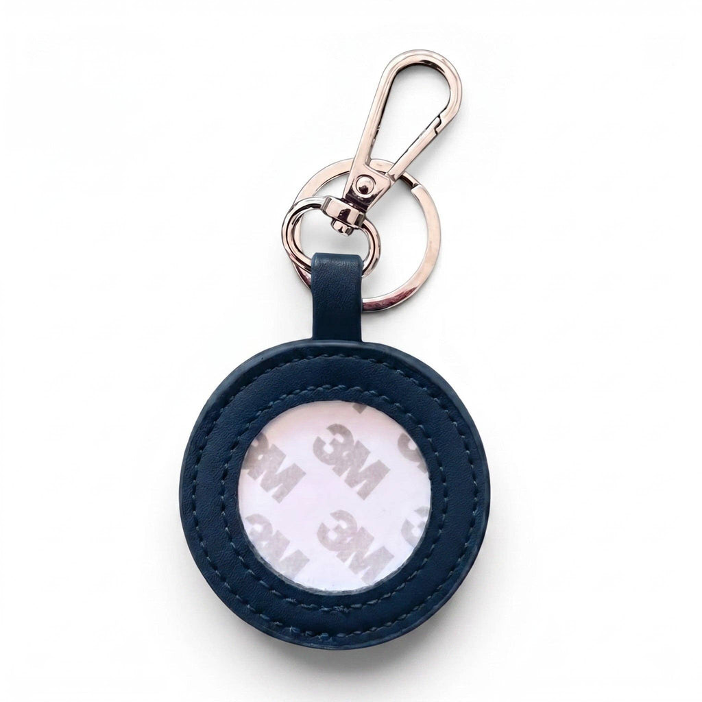 Round Keychain  – 3M Self-Finishing Needlepoint: Onyx