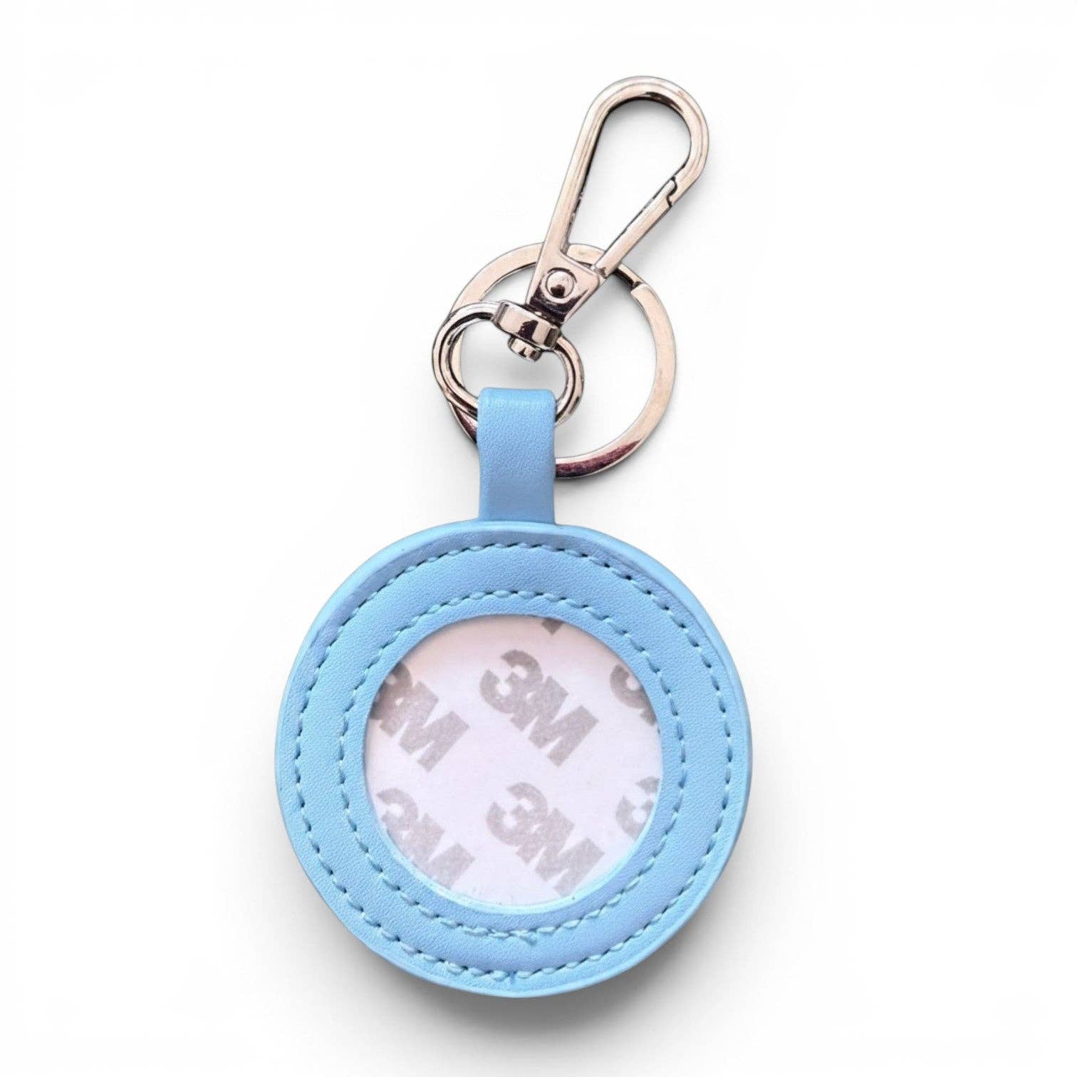 Round Keychain  – 3M Self-Finishing Needlepoint: Onyx